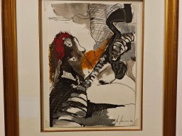 Peintures sur papier